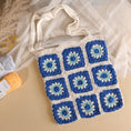 Load image into Gallery viewer, Evil Eye Crochet Tote Bag - Granmade
