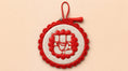 Load image into Gallery viewer, Crochet Ganeshji Wall Art with Easel Stand
