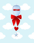 Load image into Gallery viewer, Blue Balloon Heart Nursery Hanging Decor
