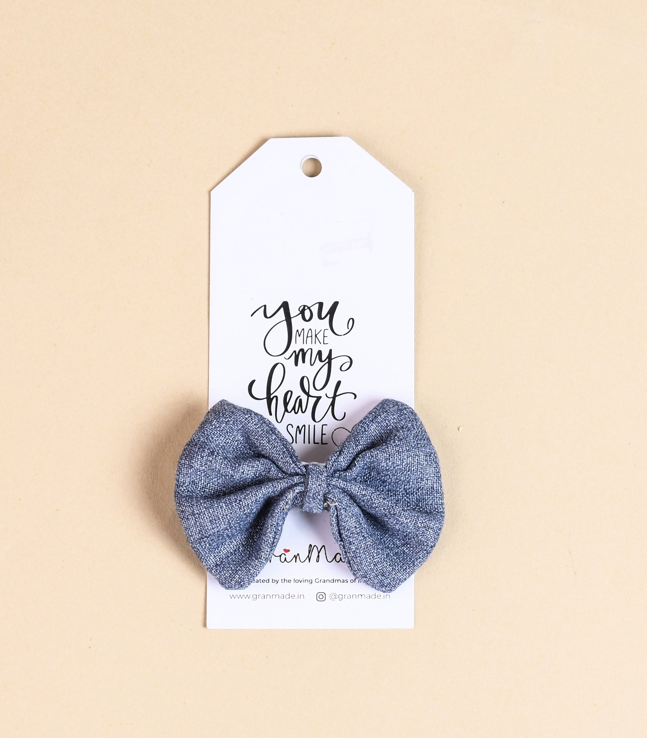 Handmade Bow Hair Clip (Set of 2)