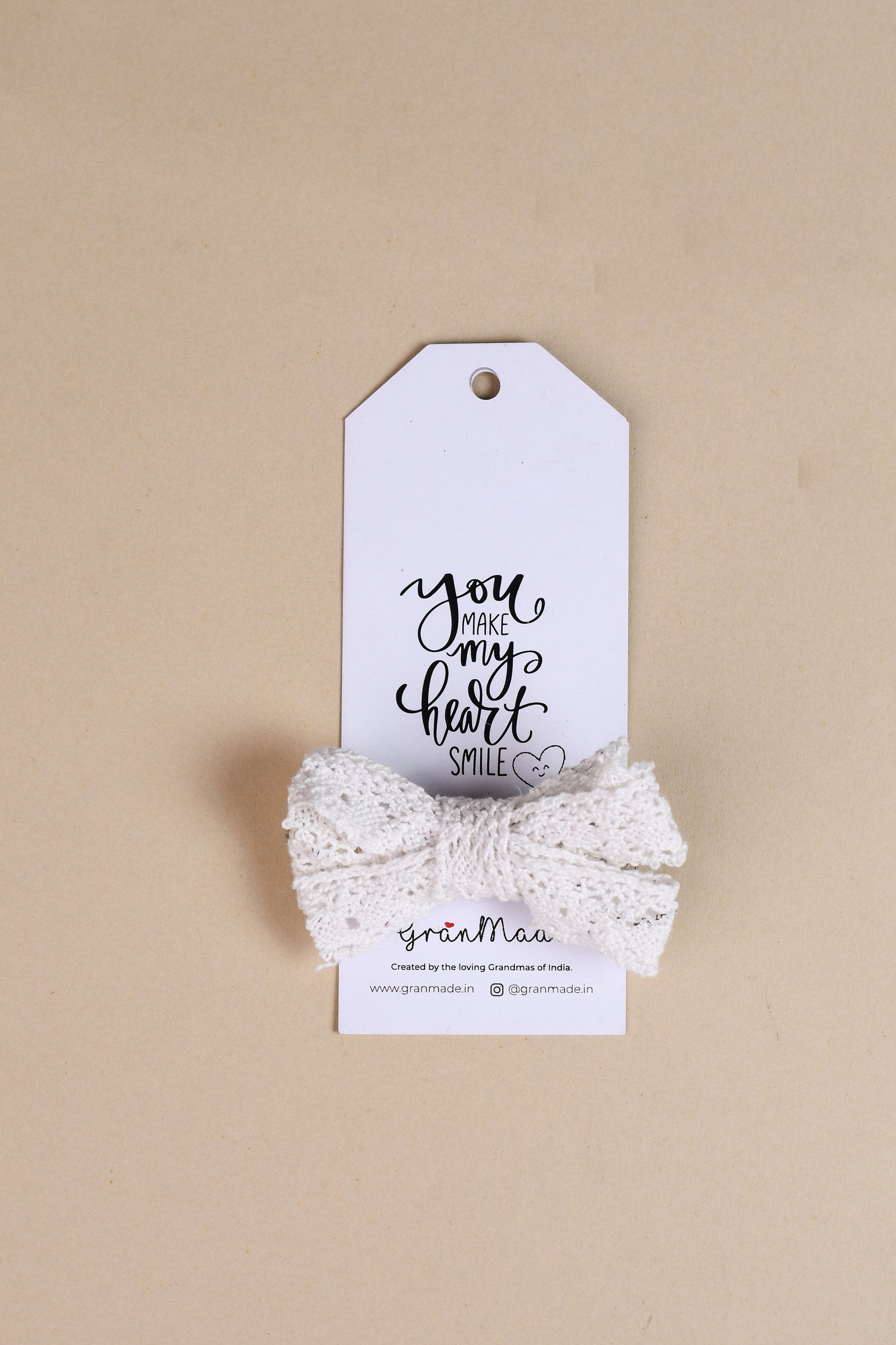 Handmade Bow Hair Clip (Set of 2)