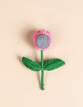 Load image into Gallery viewer, Crochet Tulip Fridge Magnet
