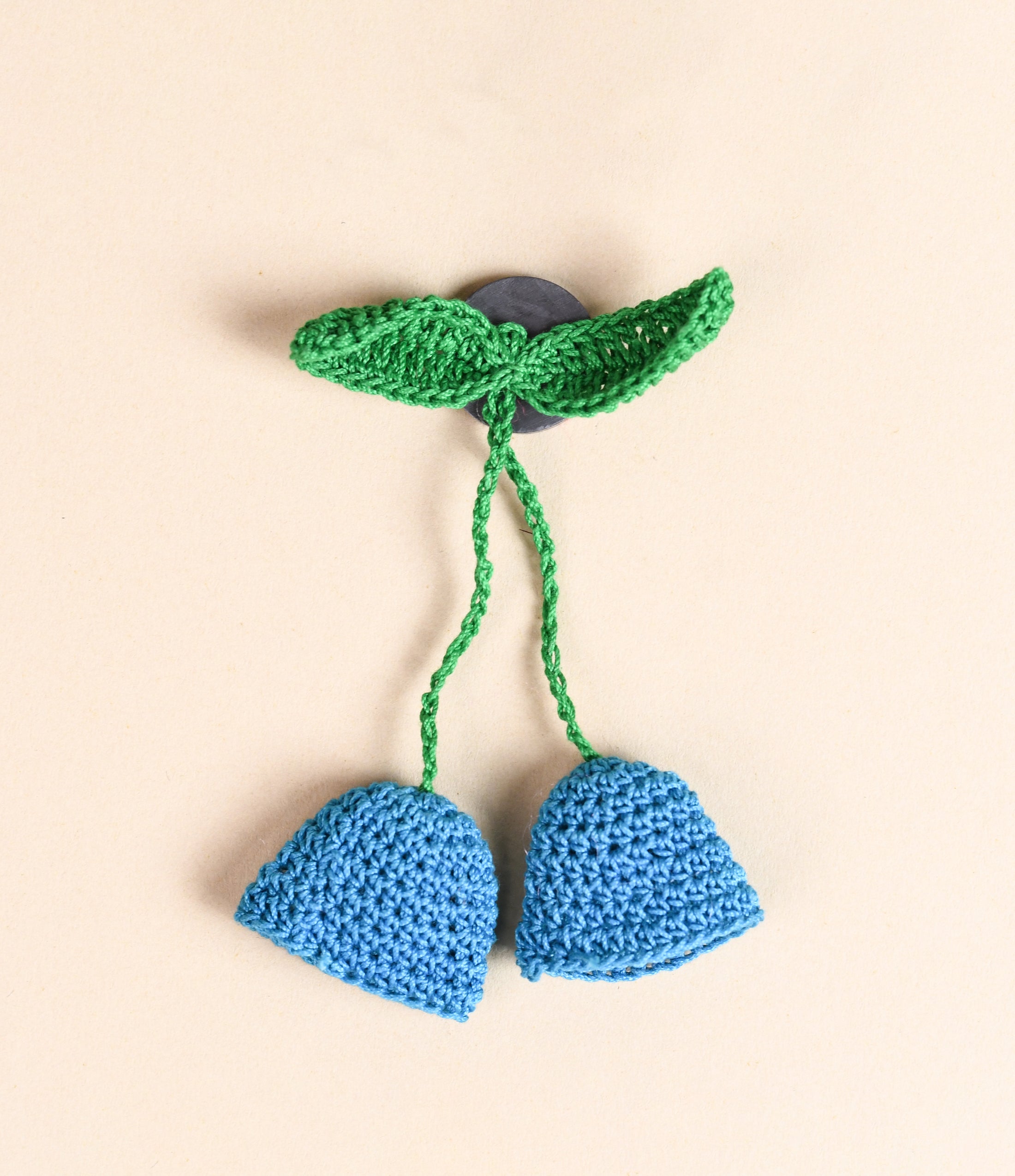 Crochet Tulip Fridge Magnet