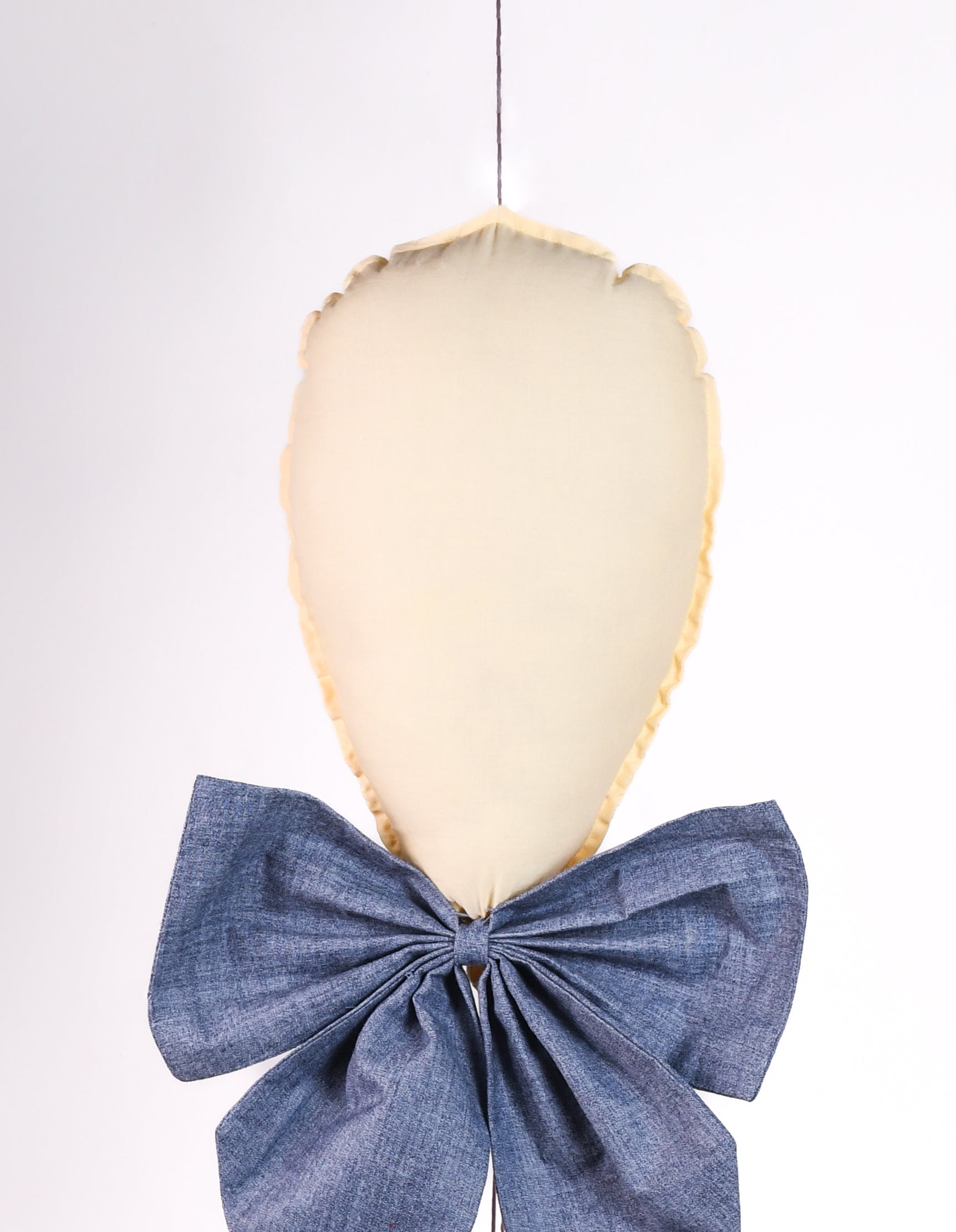 Yellow Balloon Heart Nursery Hanging Decor
