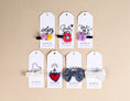 Load image into Gallery viewer, Crochet Pompom & Heart Hair Clip Set (Set of 2)
