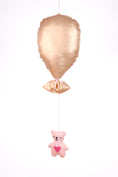 Load image into Gallery viewer, Gold Balloon Teddy Nursery Hanging Decor
