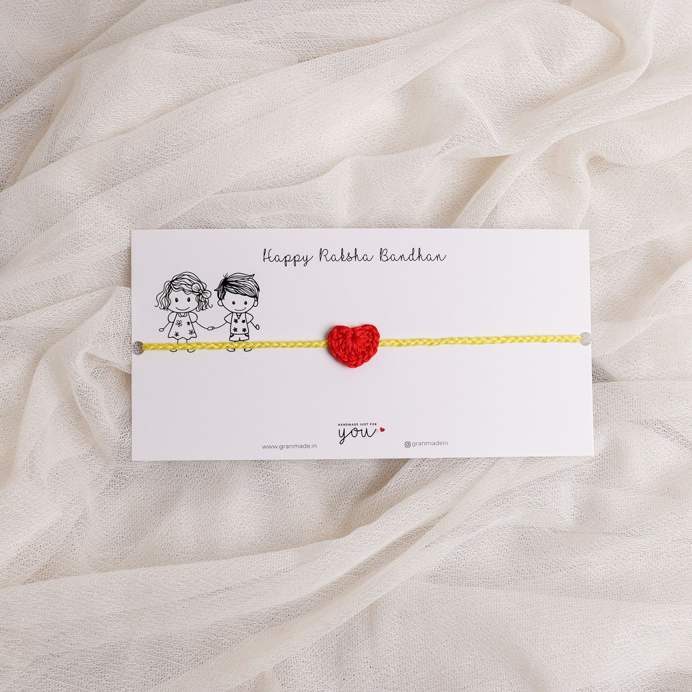 Crochet Infinite Bond Rakhi