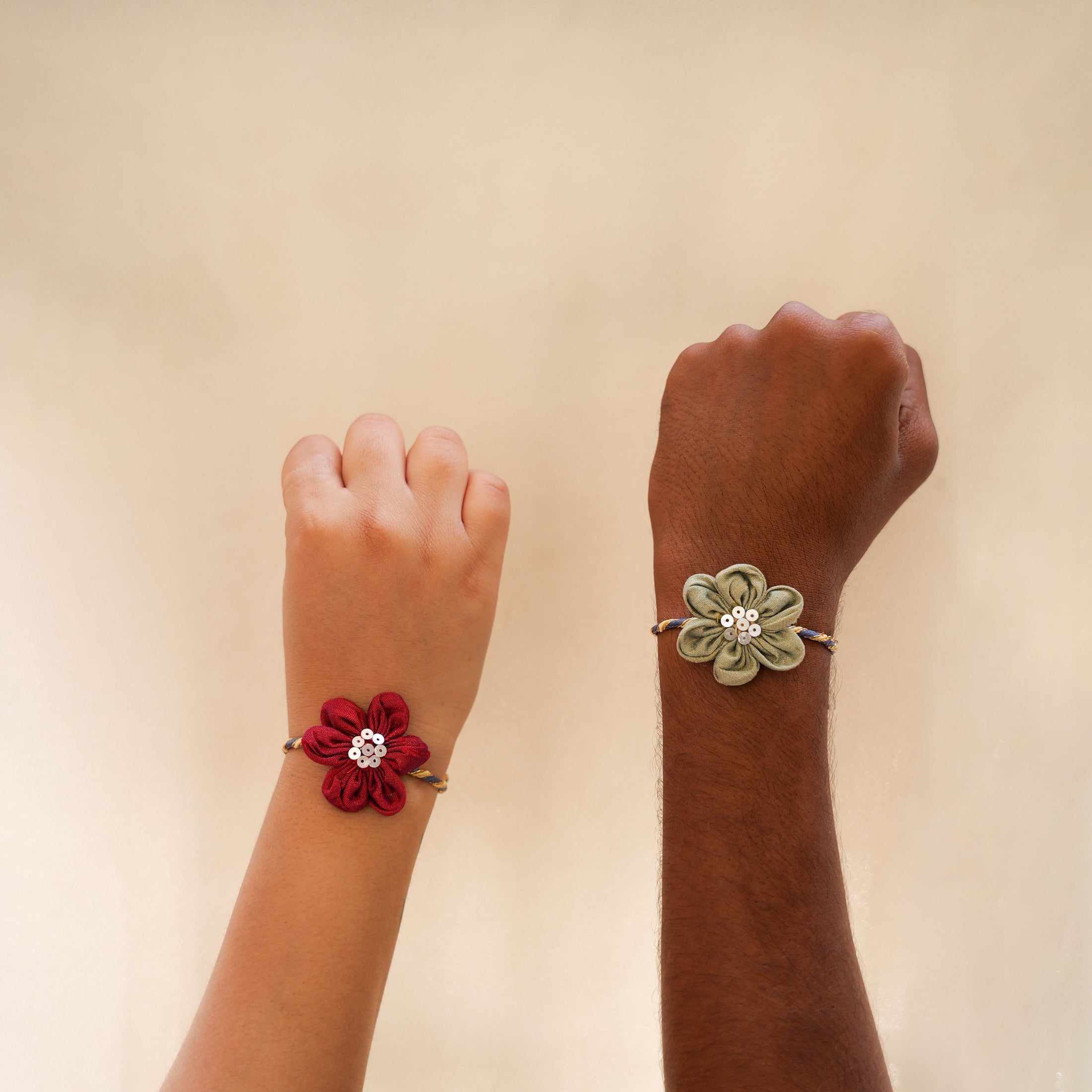 Phool Textile Rakhi set of 2