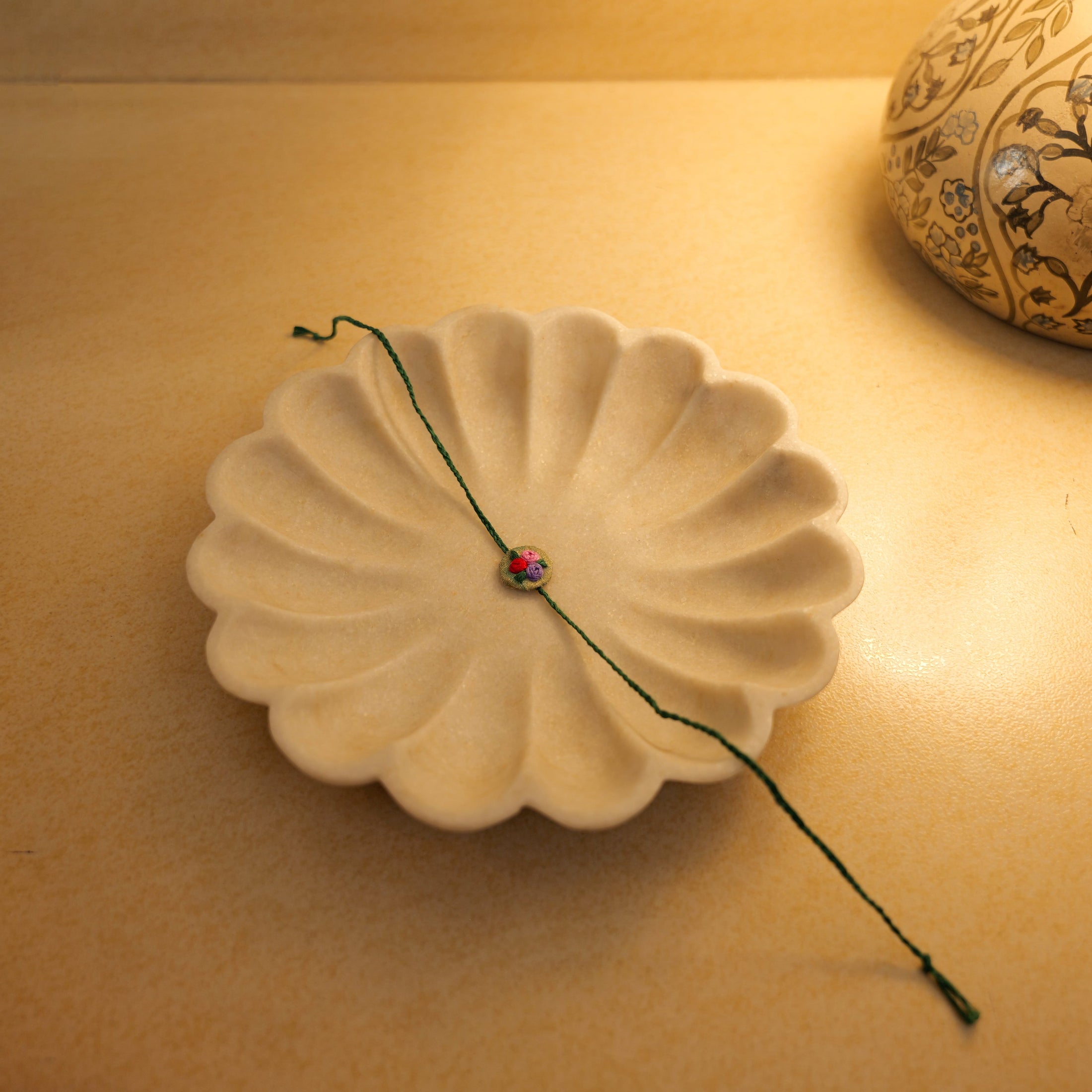 Bahara Hand-embroidered Rakhi