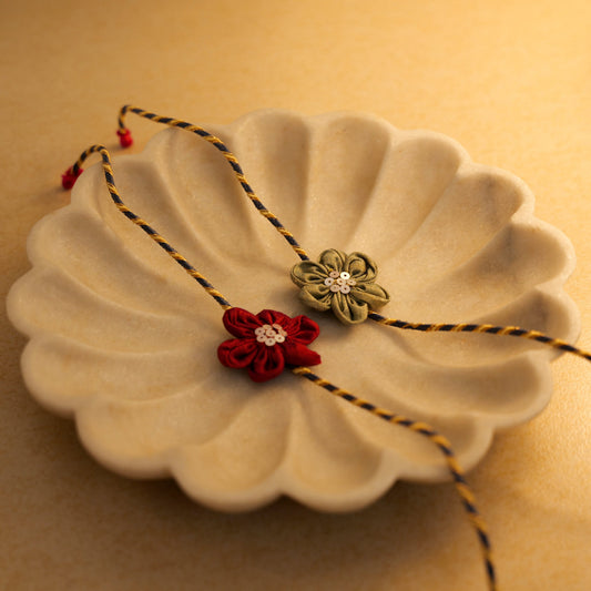Phool Textile Rakhi set of 2