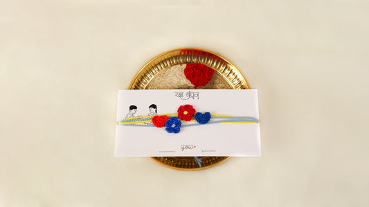 Crochet Rakhi set of 4