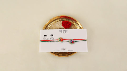 Raksha Bandhan Gift Hamper with Crochet Tulips