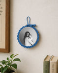 Load image into Gallery viewer, Crochet Border Mini Frame- Pink
