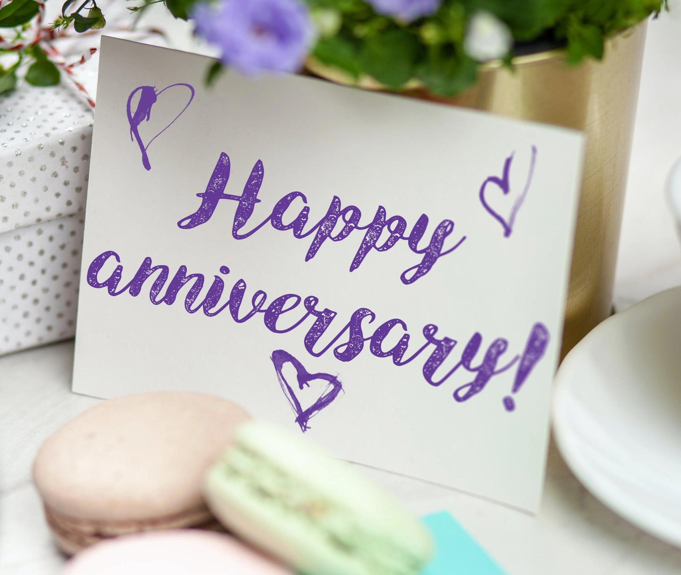 Happy Anniversary Gift Card - Granmade