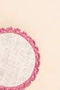 Load image into Gallery viewer, Crochet Border Mini Frame- Pink
