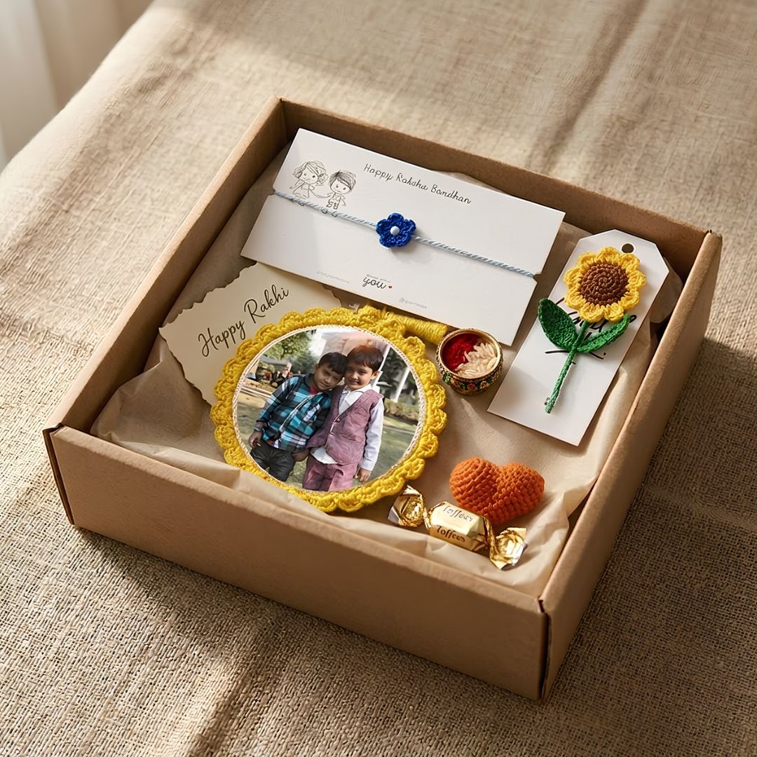 Sunshine & Memories Rakhi Hamper