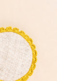 Load image into Gallery viewer, Crochet Border Mini Frame- Yellow
